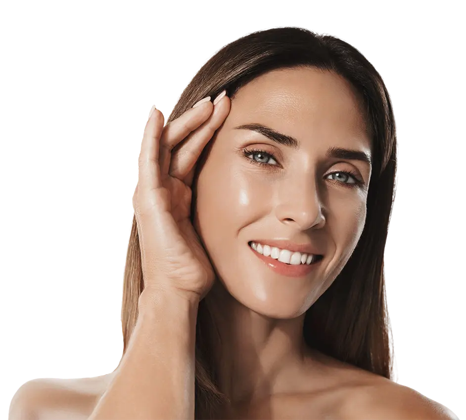llily aesthetics happy woman